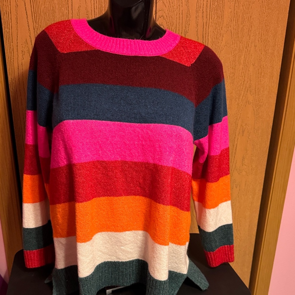 Lane Bryant Striped Women's Sweater